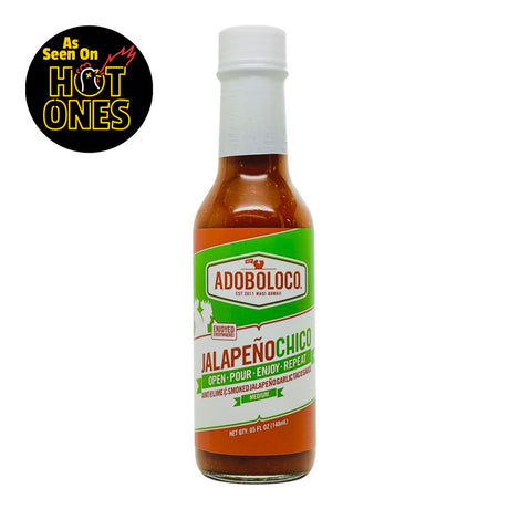 Adoboloco - JALAPENO CHICO Hot Sauce (Hottest) - As Seen on Hot Ones