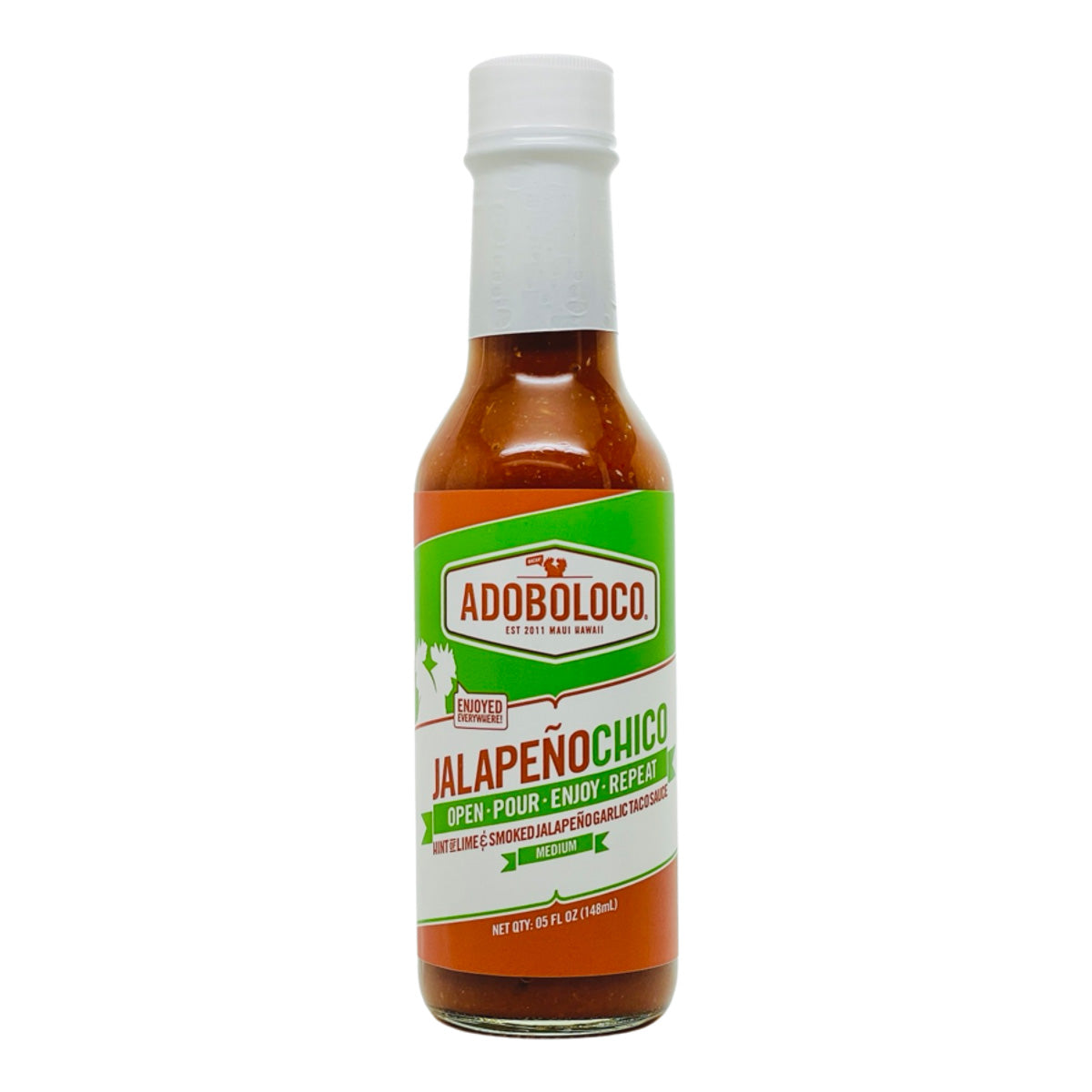 Adoboloco - JALAPENO CHICO Hot Sauce (Medium)