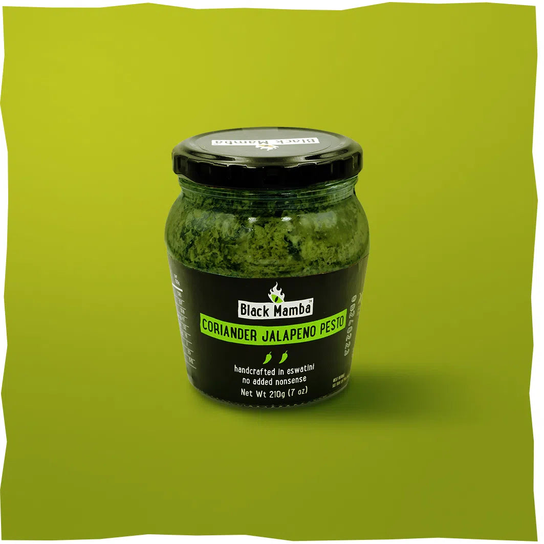 Black Mamba - Coriander & Jalapeno Pesto