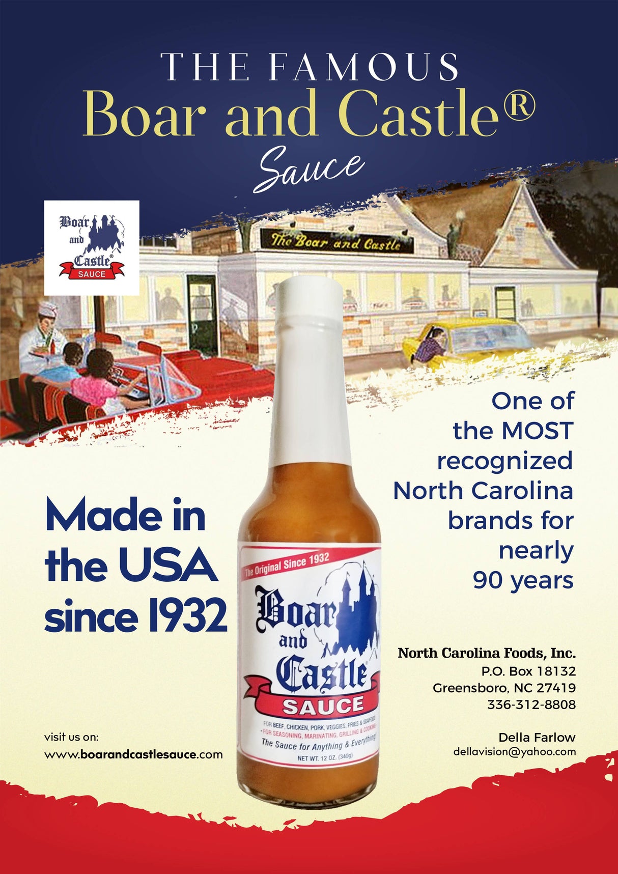 Boar & Castle Sauce - 340ml