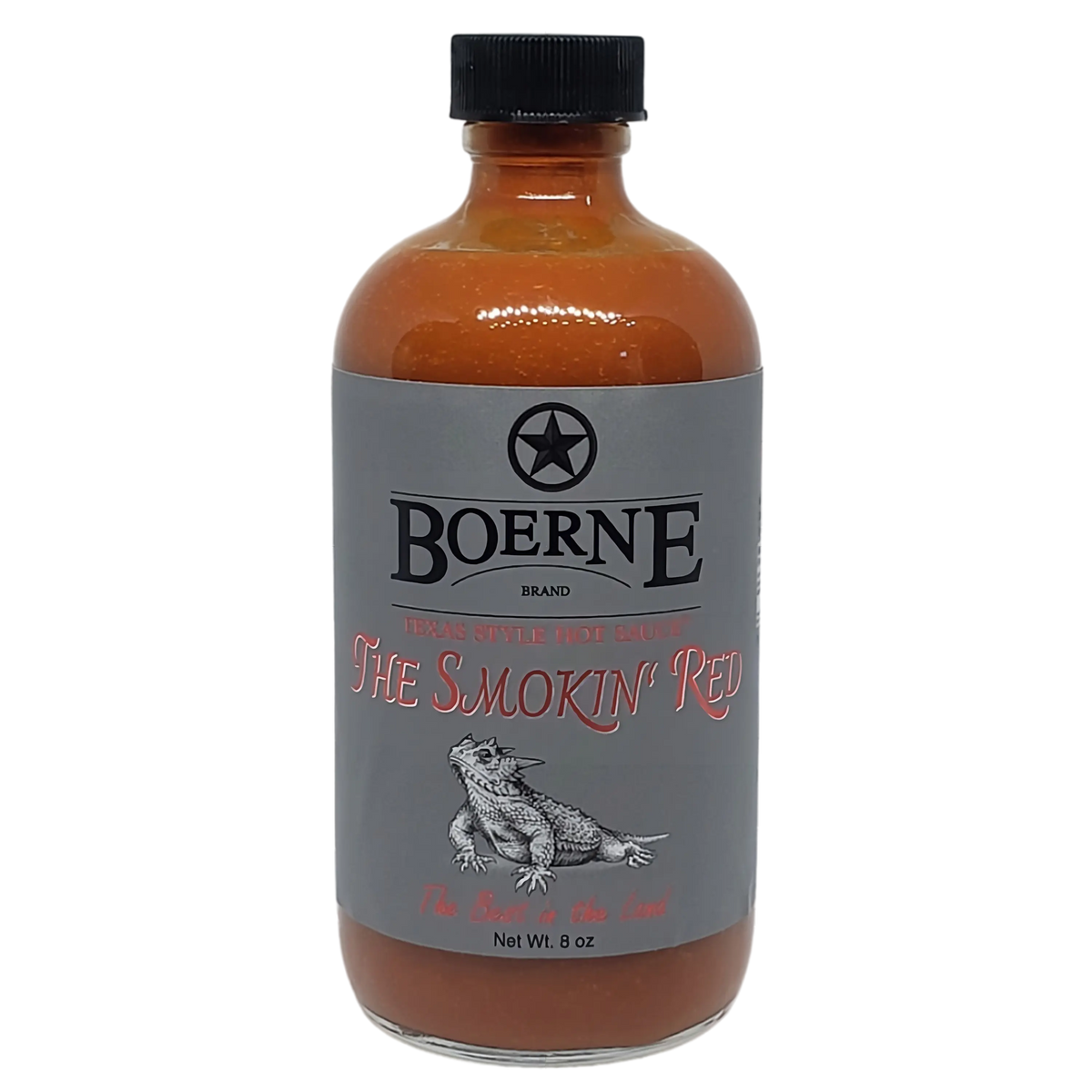 Boerne Brand Texas Style Hot Sauce The Smokin Red www