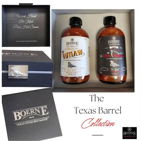 Boerne Brand - The Texas Bourbon Barrel Aged Hot Sauce Collection