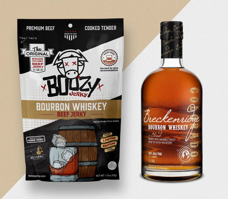 Boozy Jerky - Bourbon Whiskey Beef Jerky