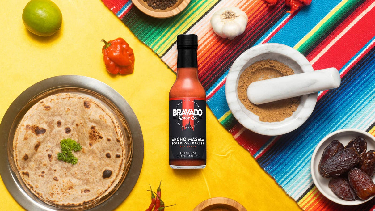 Bravado - Ancho Masala Scorpion-Reaper Hot Sauce