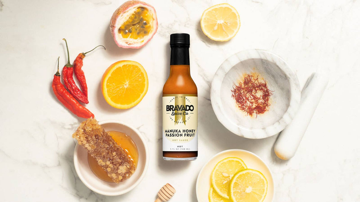 Bravado - Mānuka Honey & Passion Fruit Hot Sauce