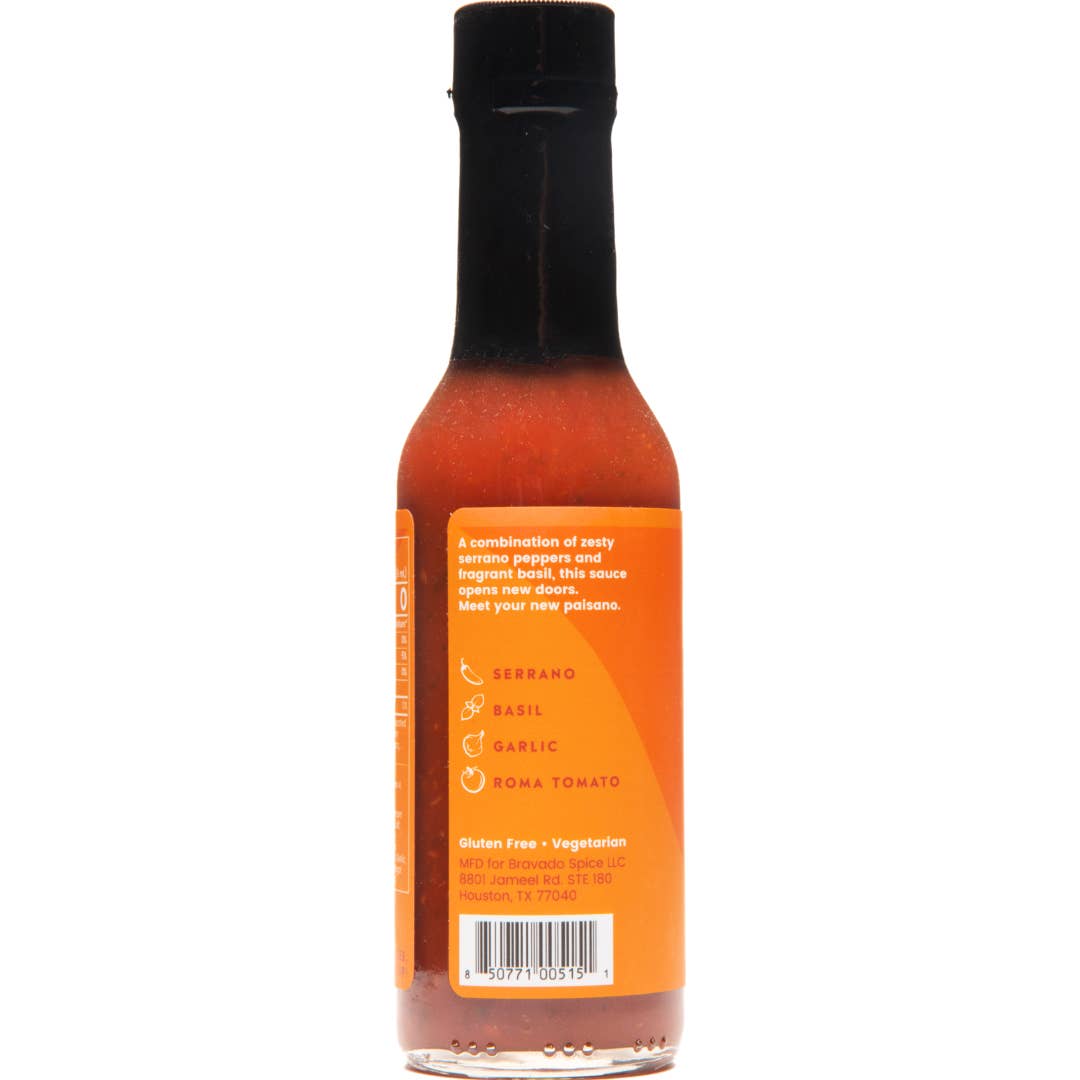 Bravado - Serrano & Basil Hot Sauce