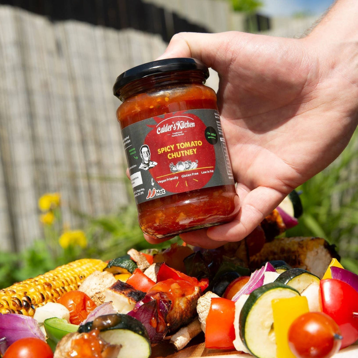 Calder's Kitchen - Spicy Tomato Chutney