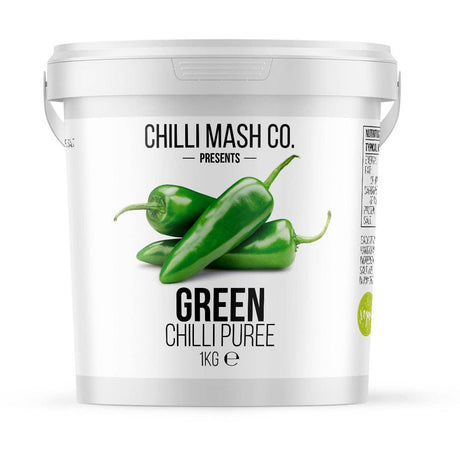 Chilli Mash Company - Green Chilli Puree - 1Kg