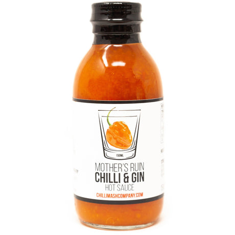 Chilli Mash Company - Mother's Ruin Gin & Chilli Hot Sauce