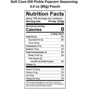 Dell Cove Spices & More Co. - Dill Pickle Popcorn Seasoning