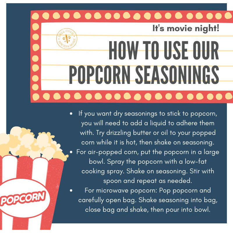 Dell Cove Spices & More Co. - Dill Pickle Popcorn Seasoning