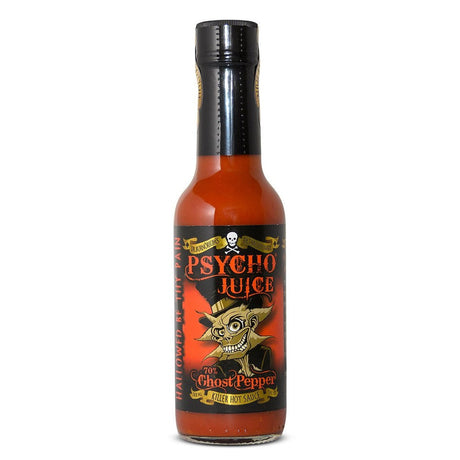 Dr. Burnörium - Psycho Juice 70% Ghost Pepper Hot Sauce