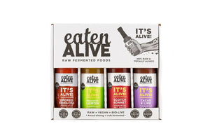 Eaten Alive - Fermented Hot Sauce Discovery Box Gift Pack 4 x 150ml