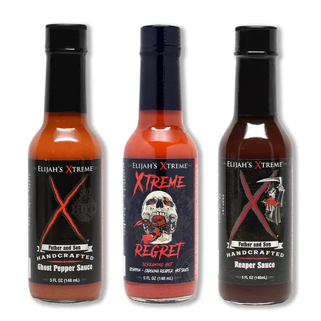 Elijah's Xtreme - Trio Variety Hot Sauce Pack