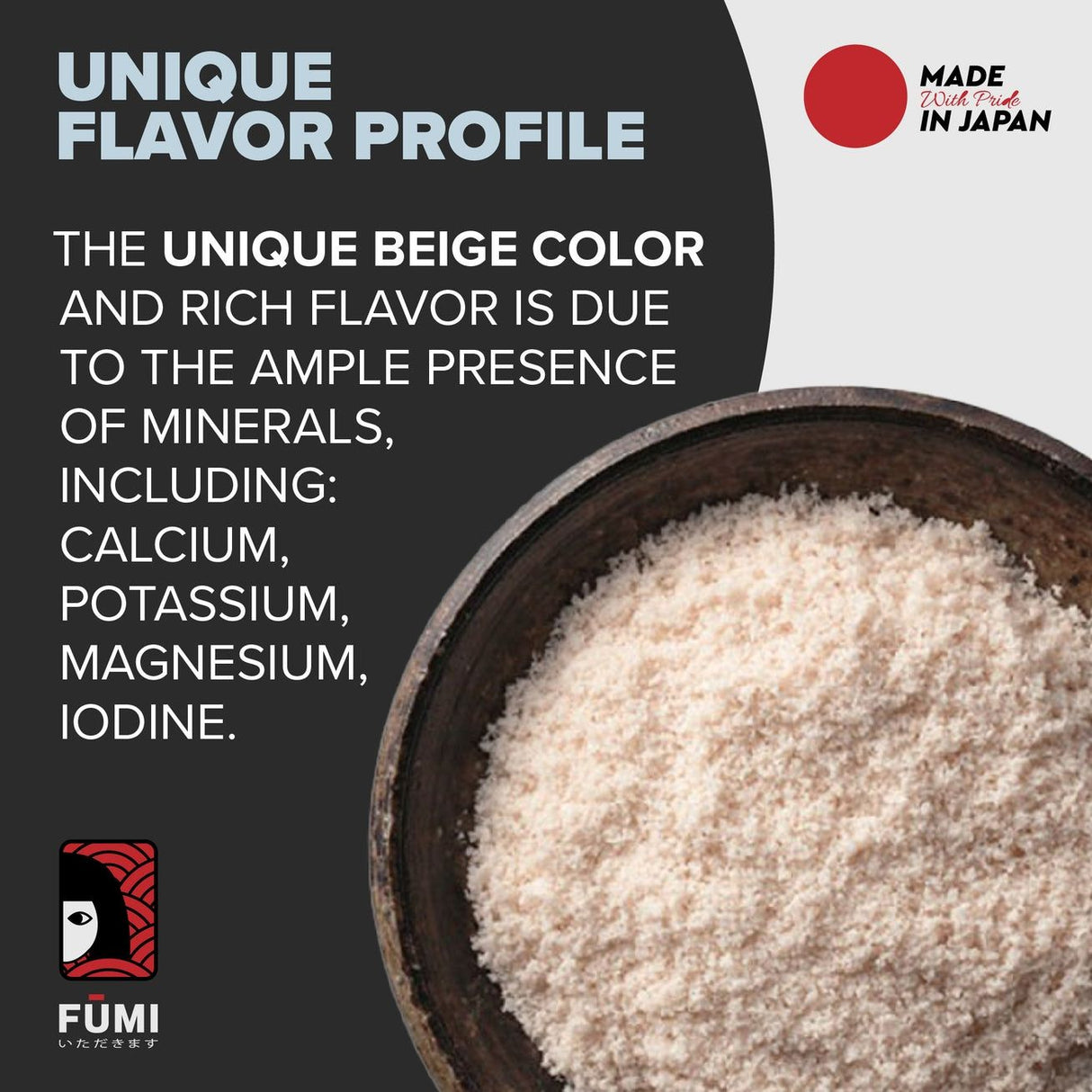 FŪMI Moshio Sea Salt from Japan