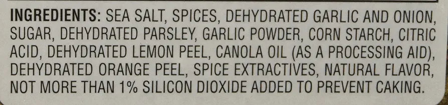 Golden West Specialty Foods - Andy's Rub, an All-Natural Rub "with attitude" - 7 oz