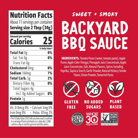 Halo + Cleaver - Backyard Red BBQ Sauce