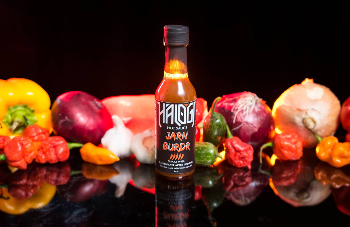 Halogi Hot Sauce - Jarnburdr- Carolina Reaper Hot Sauce