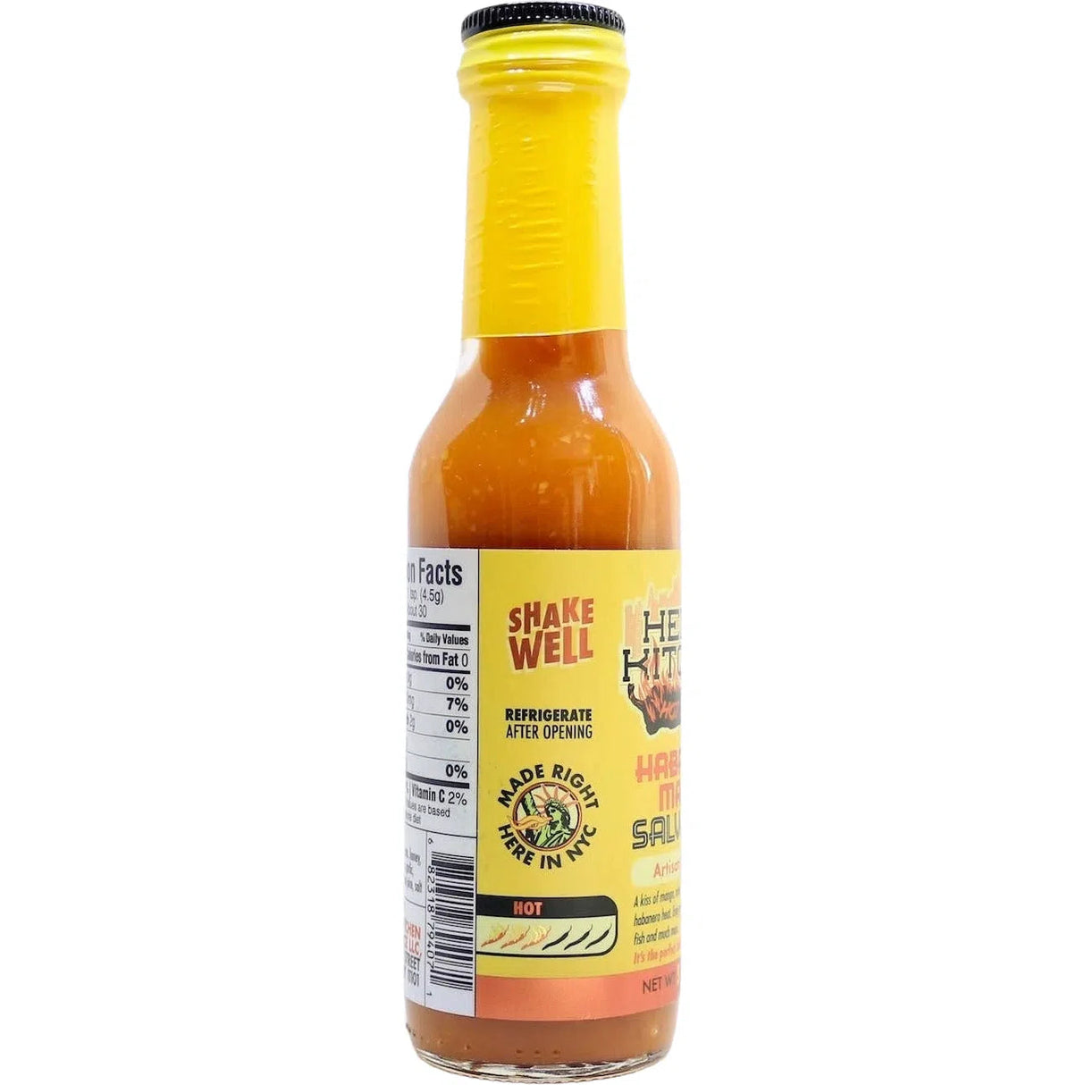 Hell's Kitchen Hot Sauce - Habanero Mango Salvation