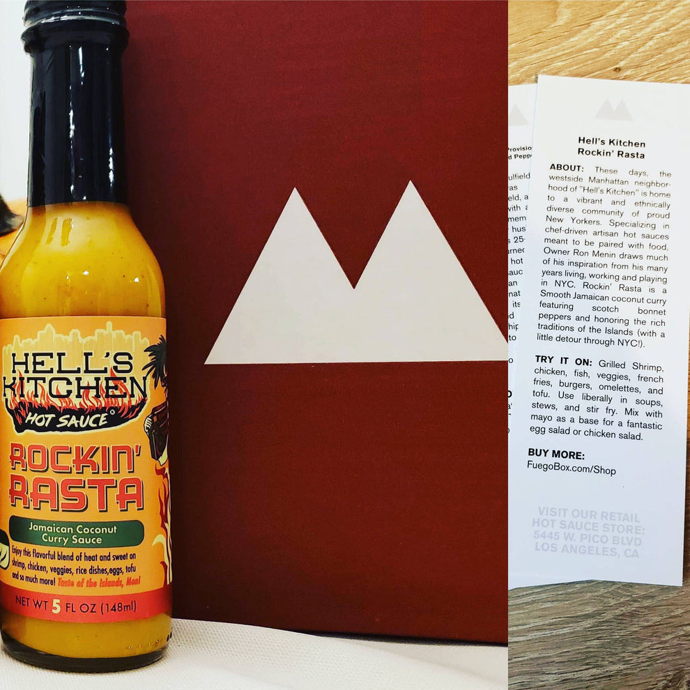Hell's Kitchen Hot Sauce - Rockin' Rasta