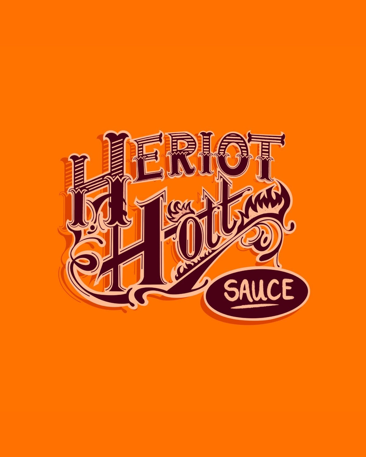 Heriot Hott - Charred Peach, Scotch Bonnet and Spiced Rum