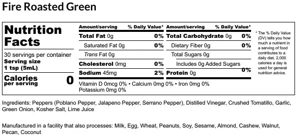 High Desert Sauce Co - Fire Roasted Green