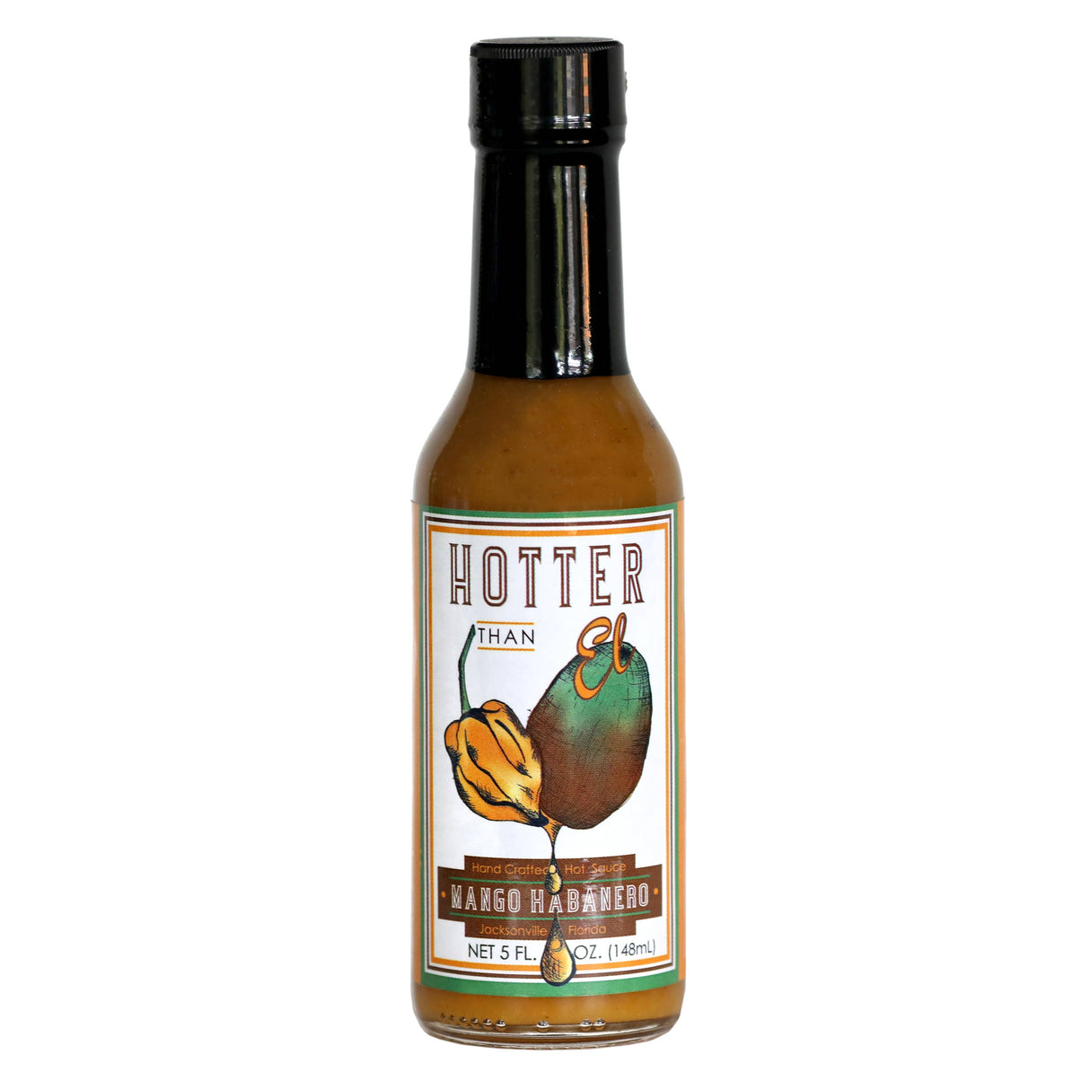 Hotter Than El - Mango-Habanero Hot Sauce