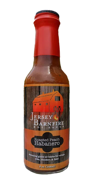 Jersey Barnfire - Roasted Peach Habanero Hot Sauce