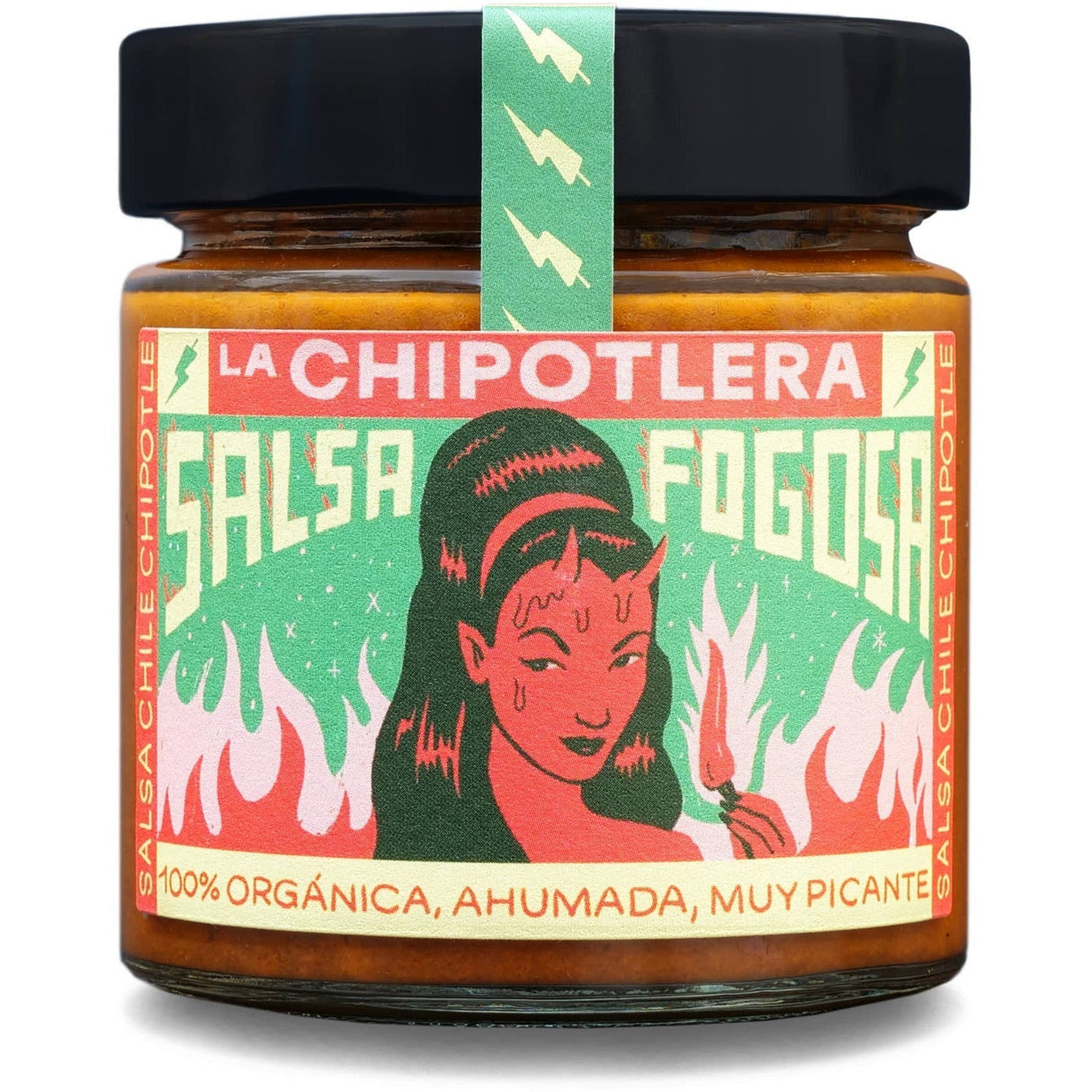LA CHIPOTLERA - Salsa Fogosa - Very Spicy Chipotle Chilli Sauce