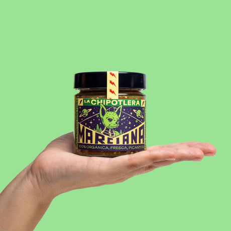 LA CHIPOTLERA - Salsa Marciana - Green Tomatillo and Chilli Salsa