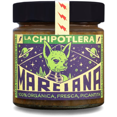 LA CHIPOTLERA - Salsa Marciana - Green Tomatillo and Chilli Salsa