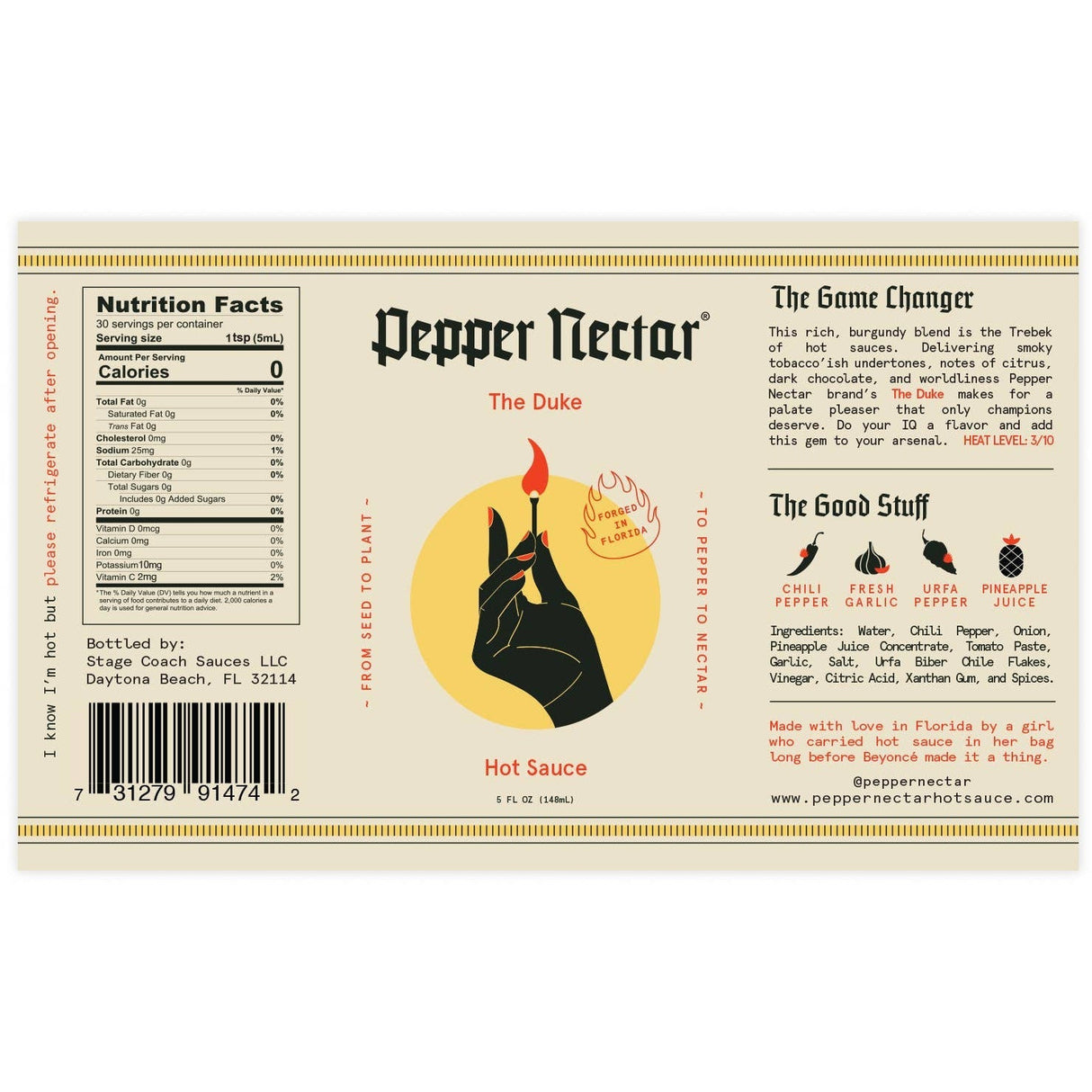 Pepper Nectar - The Duke