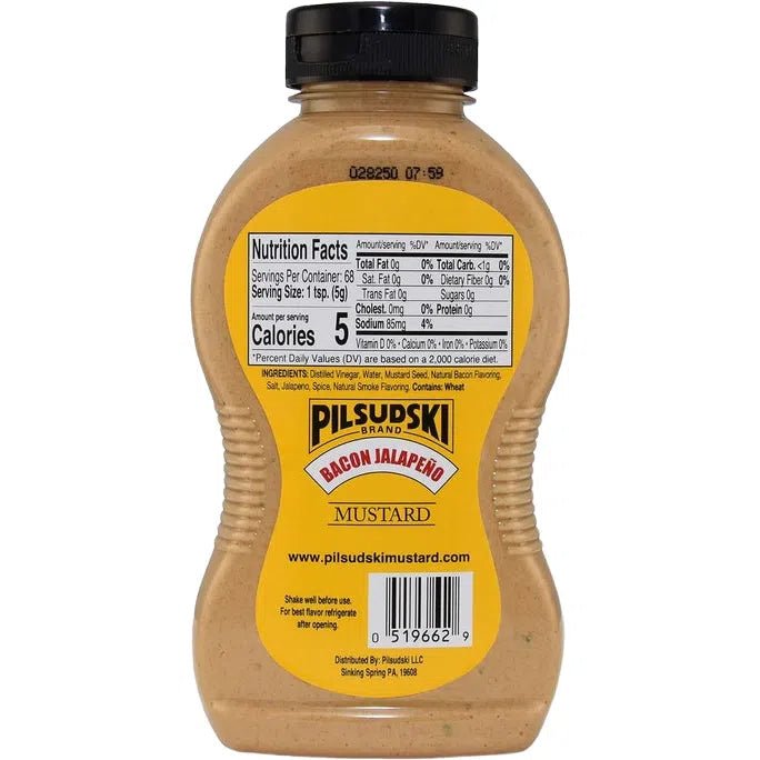 Pilsudski Mustard Co - Bacon Jalapeno Mustard