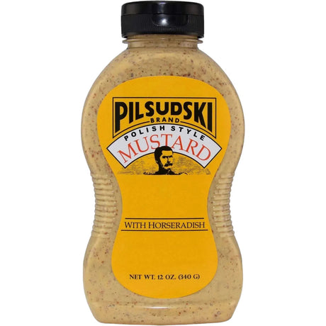 Pilsudski Mustard Co - Polish Style Mustard with Horseradish