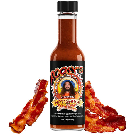 Rocky's Hot Sauce - Bacon Hot Sauce