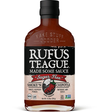 Rufus Teague - Smoke N Chipotle - Sugar Free BBQ Sauce