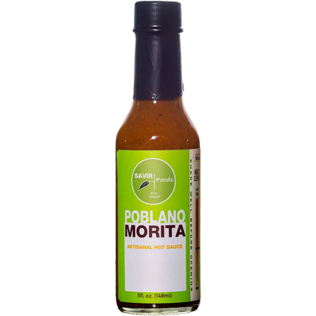SAVIR Foods - Poblano Morita Hot Sauce