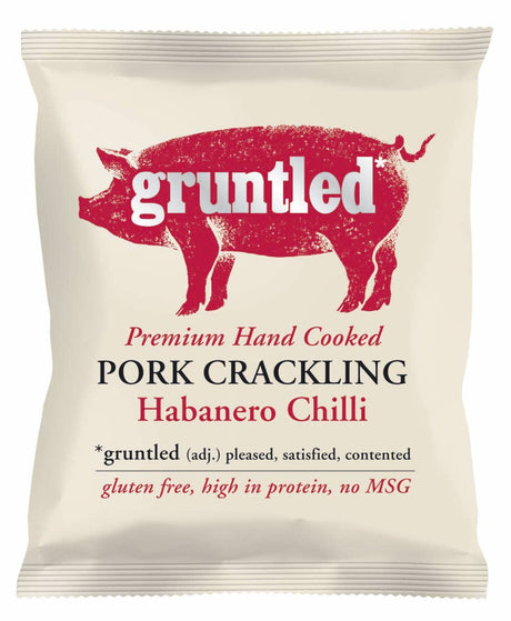 Salty Dog - Gruntled Habanero Chilli - Premium Pork Crackling 35g