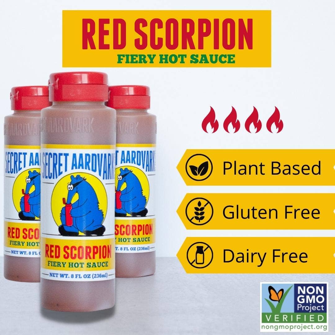 Secret Aardvark - Red Scorpion Fiery Hot Sauce