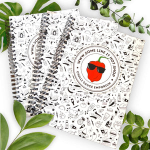 SomeLikeItHot.Shop Branded Notepad - A5 Lined Ring-bound Pad