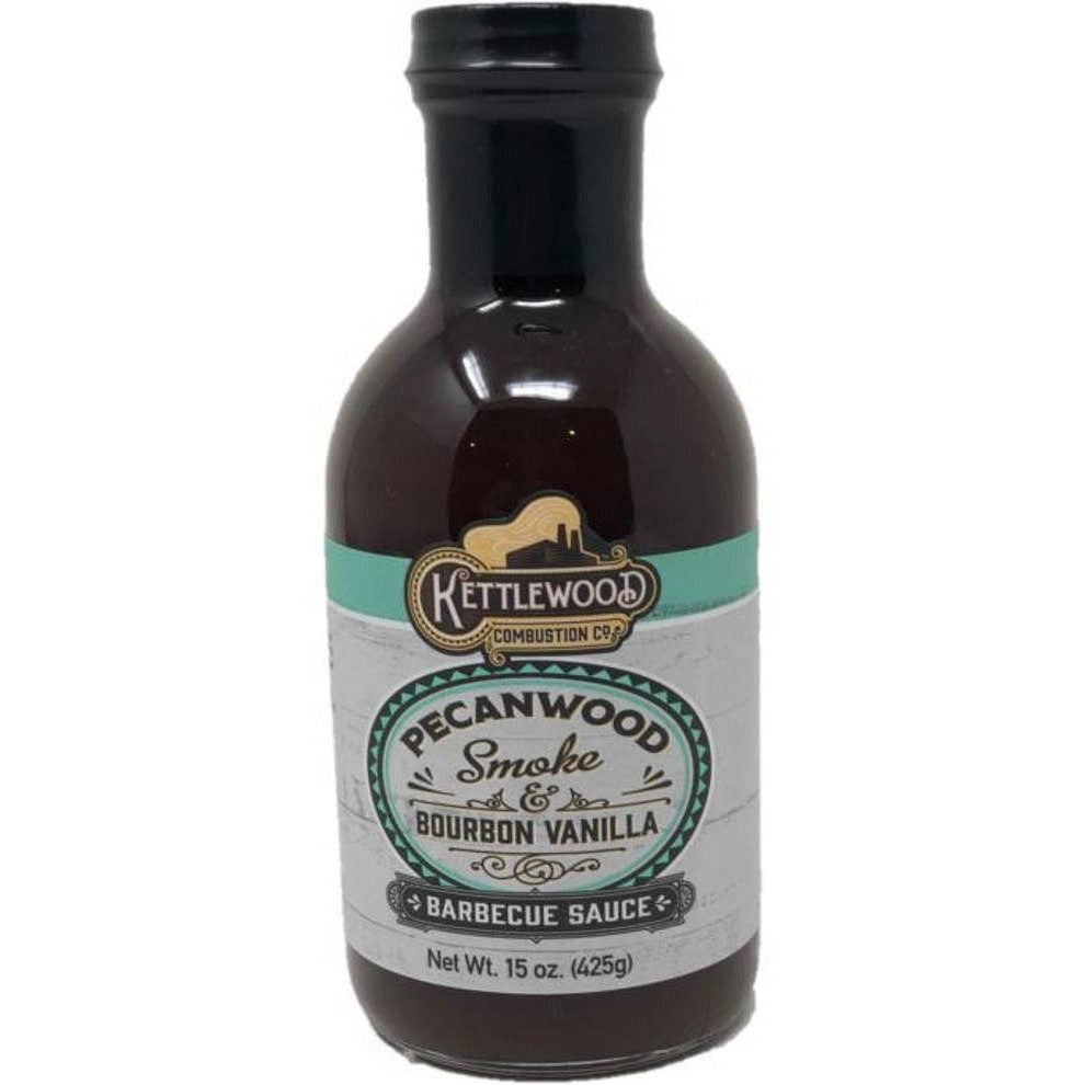 Spicin Foods - Kettlewood Pecanwood Smoke Bourbon Vanilla BBQ Sauce