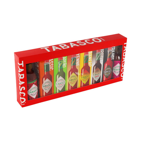 TABASCO® 8 Bottle - Family of Flavours Gift Set (6x148ml + 2x256ml)