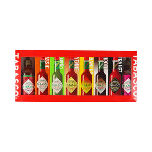 TABASCO® 8 Bottle - Family of Flavours Gift Set (6x148ml + 2x256ml)