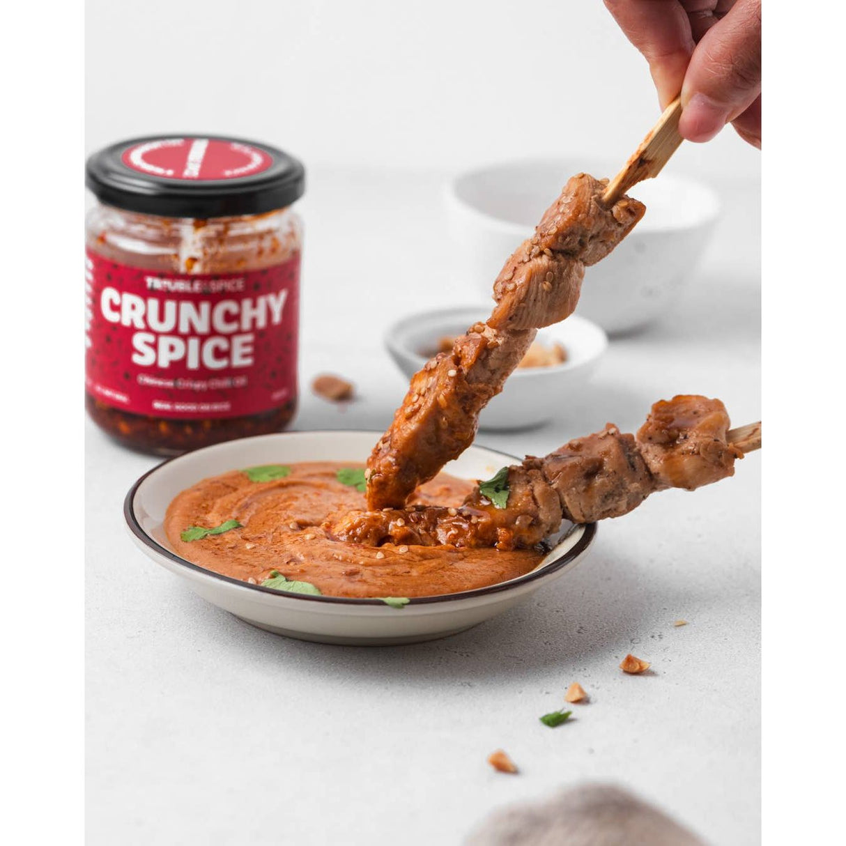 Trouble & Spice - Crunchy Spice - Chinese Crispy Chilli Oil