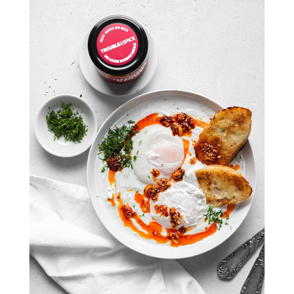 Trouble & Spice - Crunchy Spice - Chinese Crispy Chilli Oil