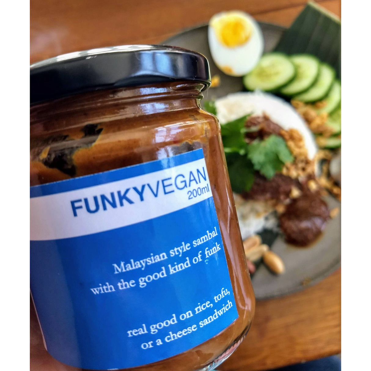 Trouble & Spice - Funky Vegan - Malaysian Sambal