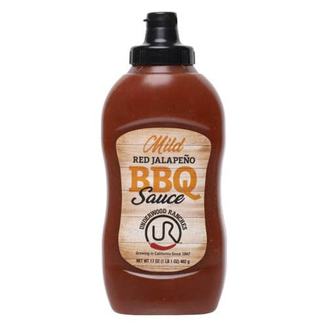 Underwood Ranches - Mild Red Jalapeno Barbecue Sauce (17 oz)