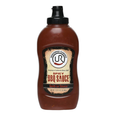 Underwood Ranches - Spicy Red Jalapeno BBQ Sauce (17 oz)