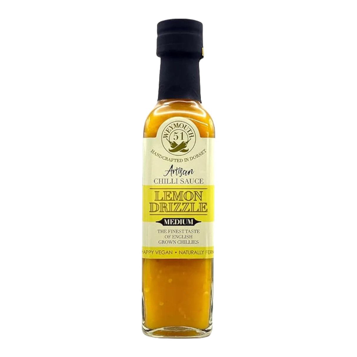 Weymouth 51 Lemon Drizzle | Lemon Drop & Yellow Habanero Medium - Hot Chili Sauce