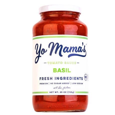 Yo Mama's - Belissima Basil - Tomato Pasta Sauce - Keto / Low Carb